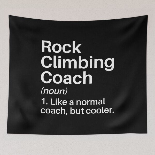 Item preview, Rock Climbing Coach Funny Definition: Rock Climbing Coach Gift - Rock Climbing Lover designed and sold by Adexyl.