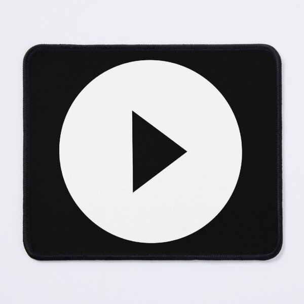 Item preview, Retro Play Button designed and sold by Arcolo Vintage Music Designs.
