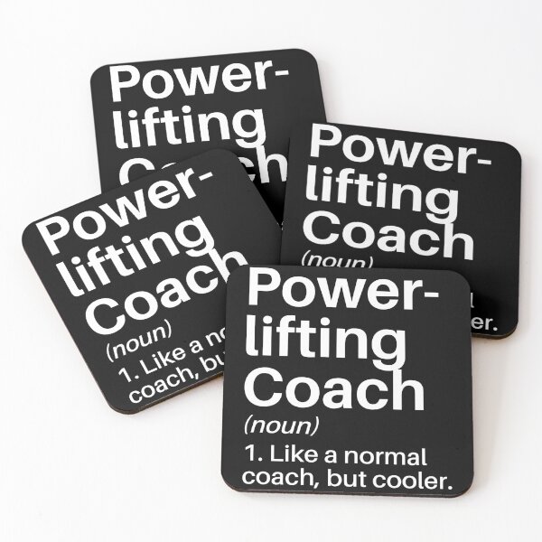 Item preview, Powerlifting Coach Funny Definition: Powerlifting Coach Gift - Gym Workout designed and sold by Adexyl.