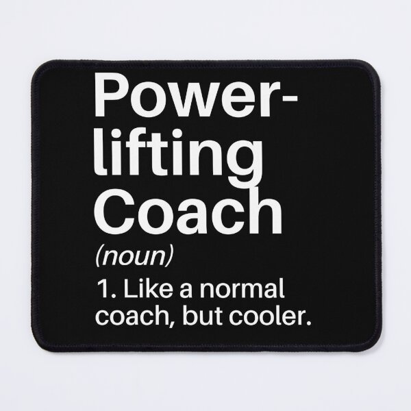 Item preview, Powerlifting Coach Funny Definition: Powerlifting Coach Gift - Gym Workout designed and sold by Adexyl.