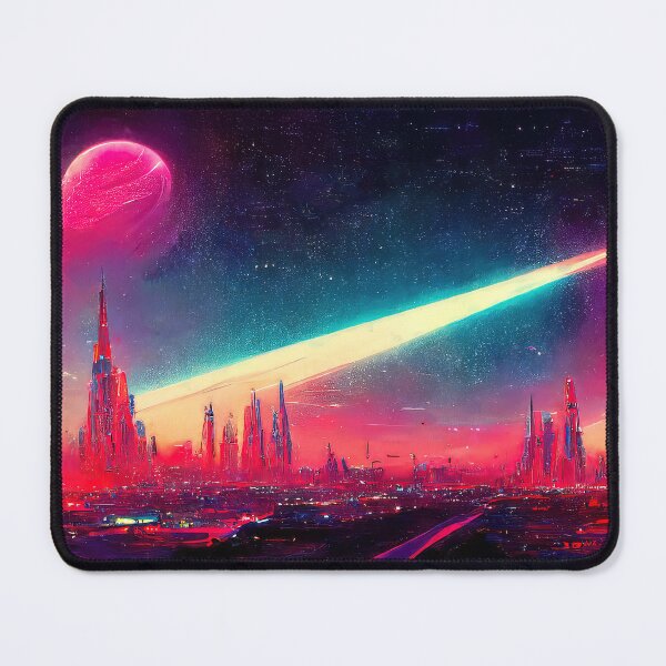 Item preview, The Galactic City designed and sold by AM FineArtPrints.