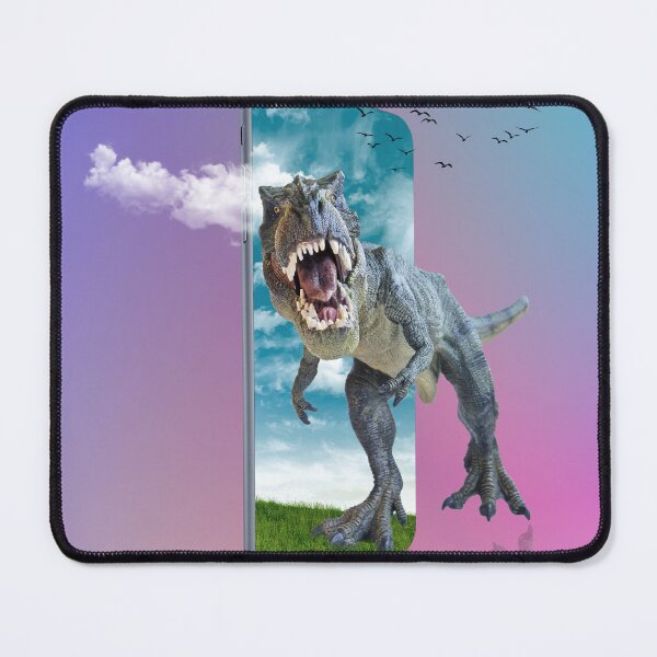 Item preview, 3d Phone illustration on the screen with Dinosaur. designed and sold by sag1979.
