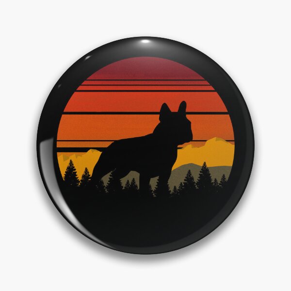 Item preview, Vintage Country Yellowstone Sky Frenchie Dog Gift  designed and sold by Guarddogdrive.