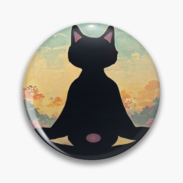 Item preview, Meditation Cat designed and sold by MilesJager.