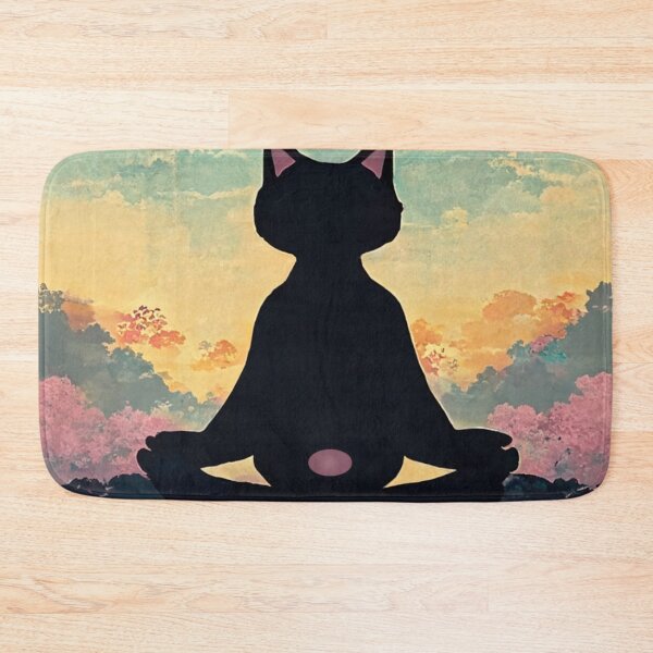Item preview, Meditation Cat designed and sold by MilesJager.