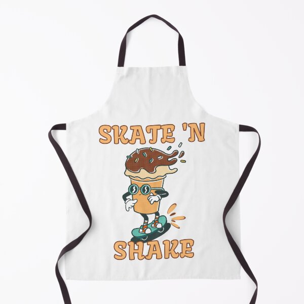 Item preview, Skate and Shake - milkshake on skateboard designed and sold by Sticker-Palace-.