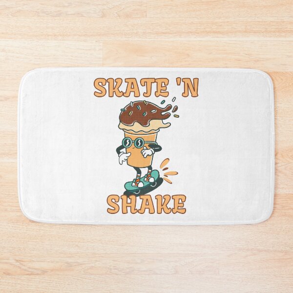 Item preview, Skate and Shake - milkshake on skateboard designed and sold by Sticker-Palace-.