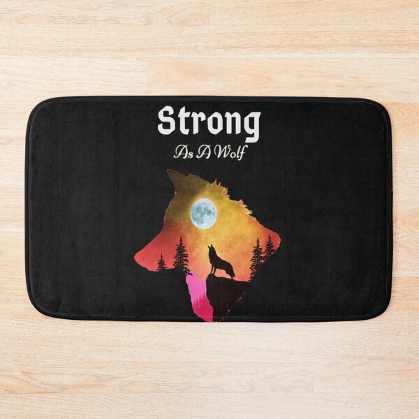 Item preview,  Be Strong As A Wolf  designed and sold by MckinleyArt.