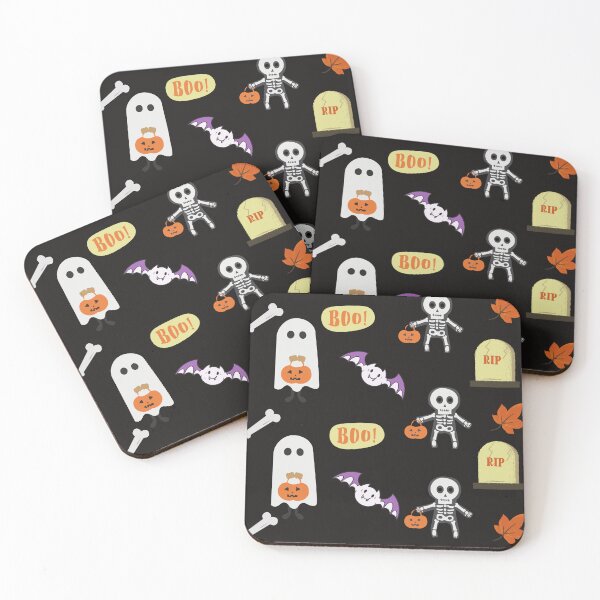 Item preview, BAT BOO HALLOWEEN PATTERN designed and sold by todaytees.