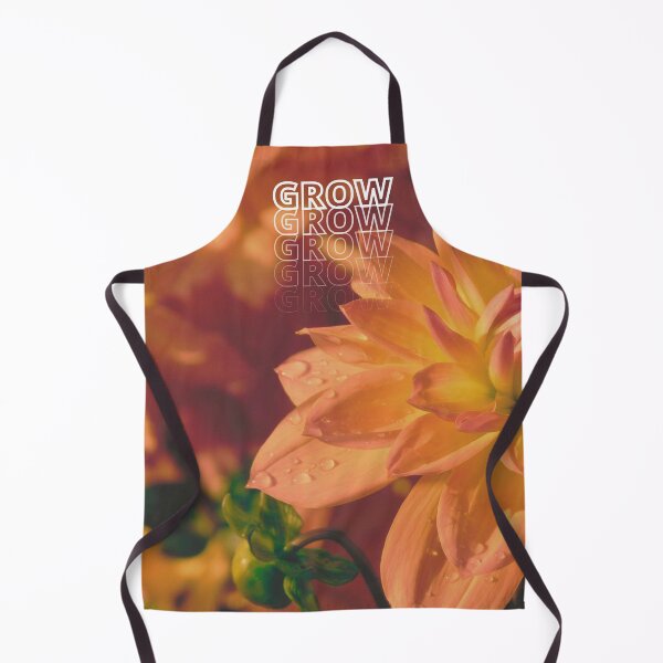 Item preview, GROW (above) - Warm Orange Flowers designed and sold by AliceSLee.