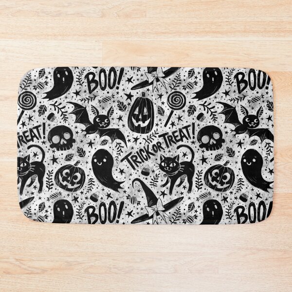 Item preview,  Spooky Cute Halloween White designed and sold by Paisley Yazel.