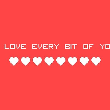 Artwork thumbnail, 8bit Love by ovidiuav