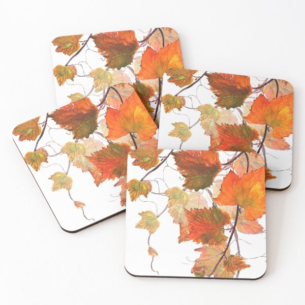 Item preview,  orange grapevine watercolor  designed and sold by ColorandColor.