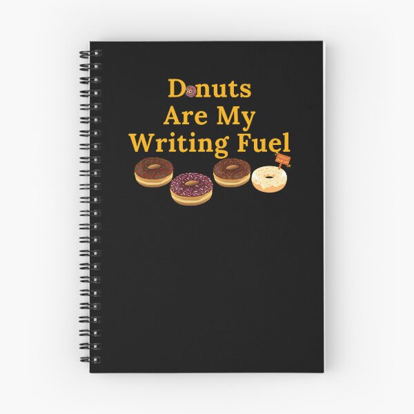 Item preview, Donuts Are My Writing Fuel designed and sold by TheKnightWriter.