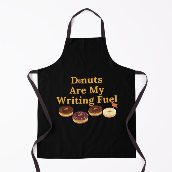 Item preview, Donuts Are My Writing Fuel designed and sold by TheKnightWriter.