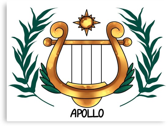 "Apollo Inspired Cabin Symbol" Canvas Print by ...