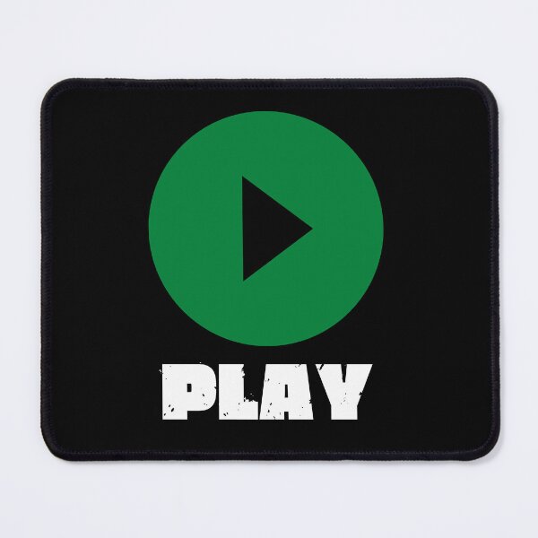 Item preview, Retro Green Play Symbol designed and sold by Arcolo Vintage Music Designs.