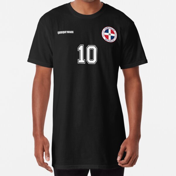 Dominican Republic Football Team Soccer Retro Jersey Quisqueyanos Number  10 Poster for Sale by A World Of Football (Soccer)