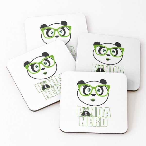 Item preview, Panda Nerd Girl - Green designed and sold by Adamzworld.