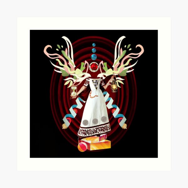 Being of Light Art Print