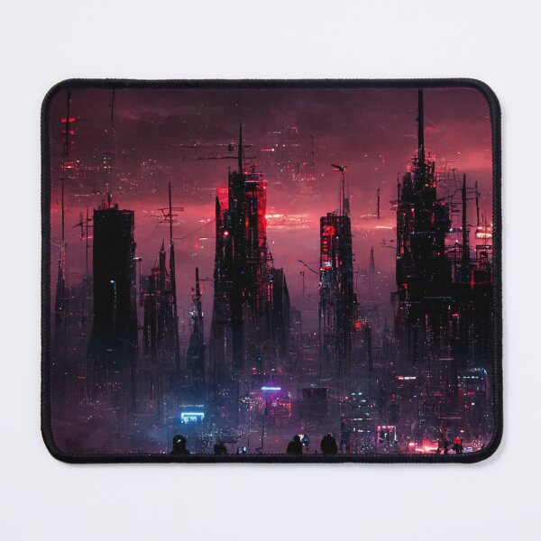 Aperçu de l'œuvre Ville cyberpunk créée et vendue par GhostSpace13.