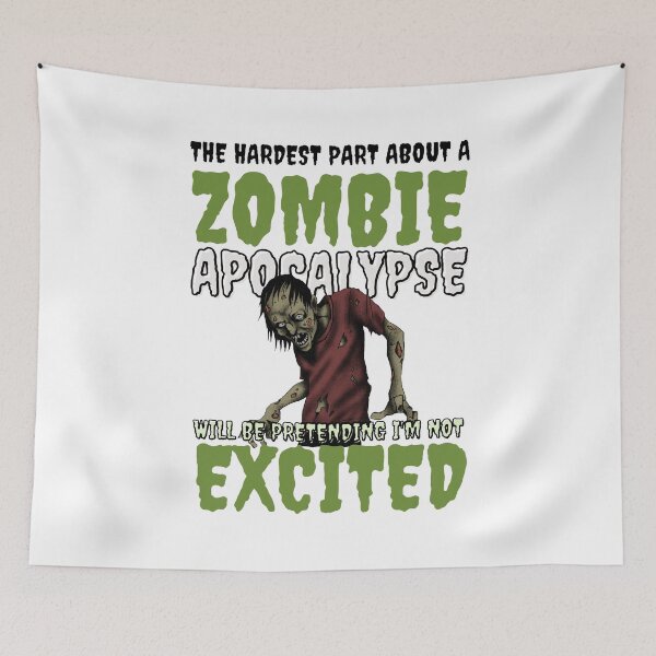 Item preview, Funny Zombie Apocalypse designed and sold by yoshra.