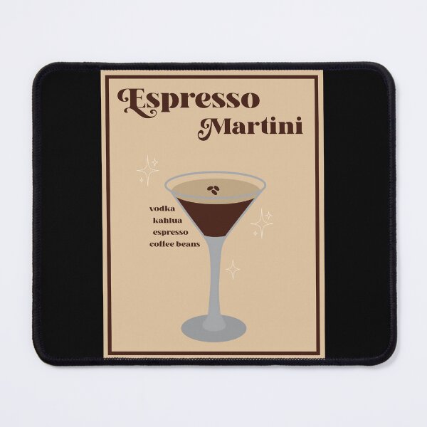 Item preview, Espresso Martini Wall Print designed and sold by CreativeFlareCo.