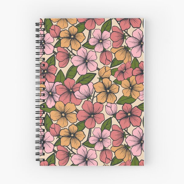 Item preview, Cottagecore flower pattern designed and sold by onemoremask.