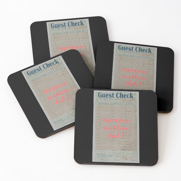Item preview, Guest Check Espresso Martini Duh designed and sold by CreativeFlareCo.