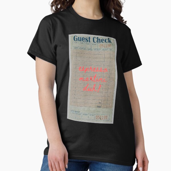 Item preview, Guest Check Espresso Martini Duh designed and sold by CreativeFlareCo.
