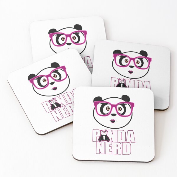 Item preview, Panda Nerd Girl - Purple designed and sold by Adamzworld.