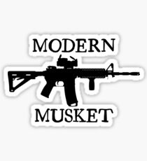 Modern Musket Sticker