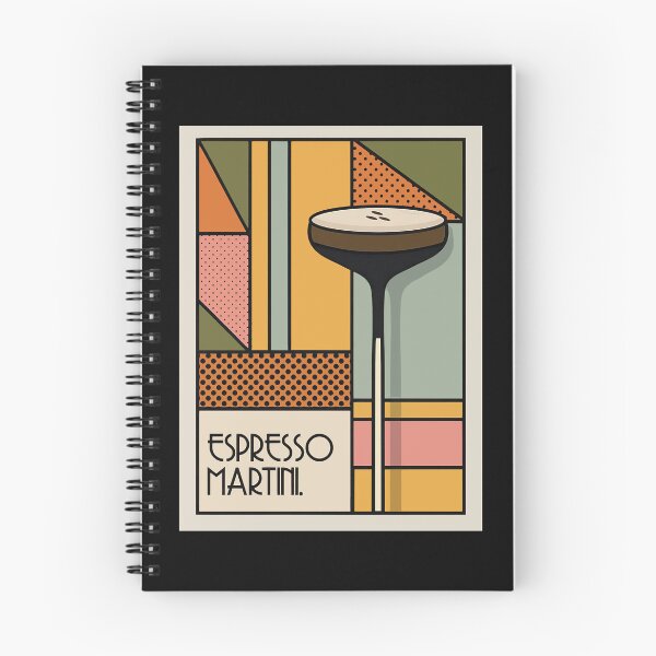 Aperçu de l'œuvre Le Vintage Espresso Martini créée et vendue par CreativeFlareCo.