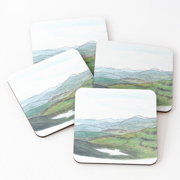 Item preview, Highlands from Farragon Watercolour designed and sold by Tom Napper Design.