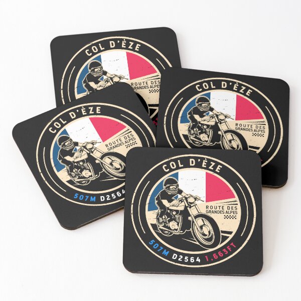 Item preview, Col d'Èze | Route des Grandes Alpes | Motorcycle designed and sold by KrisSidDesigns.