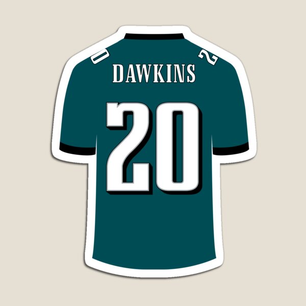 Brian Dawkins Philadelphia Poster Canvas Football Print -   Denmark