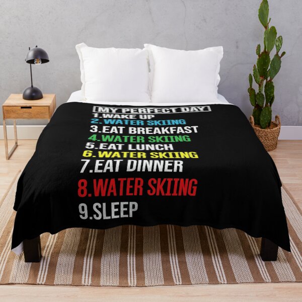 Item preview, My Perfect Day Water Skiing T-shirt Funny Cool the best Gift designed and sold by El-kournafi.