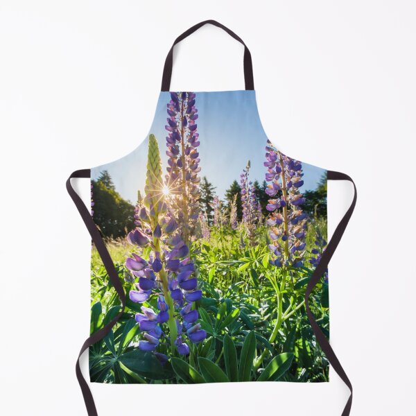 Item preview, Sunset through Purple Lupins designed and sold by CyaniRose.
