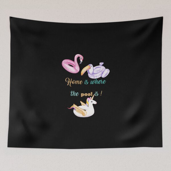 Item preview, Home Is Where The Pool Is Classic T-Shirt designed and sold by avickieww80.