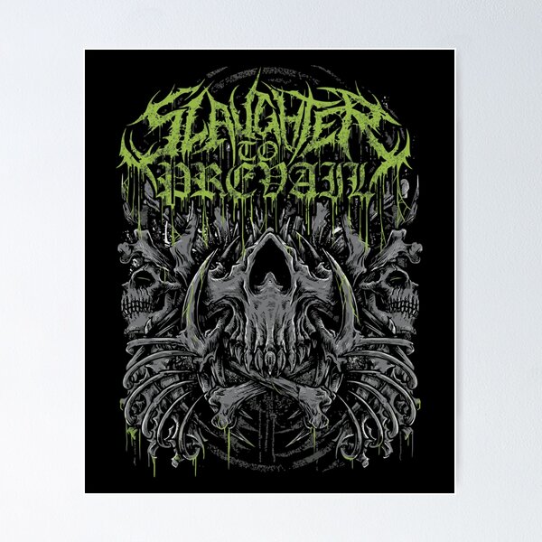 Slaughter to Prevail サイン入りポスター　デスコア　1点のみ Slaughter to Prevail サイン入りポスター デスコア 1点のみ Slaughter