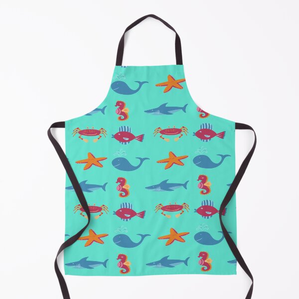 Item preview, High Country Fishing. Pack of Cute Sea Creatures. designed and sold by ImaginedCo.