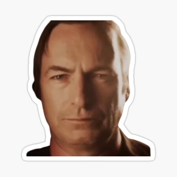 Funny Saul Goodman From Better Call Sticker For Sale By DrMemes Redbubble