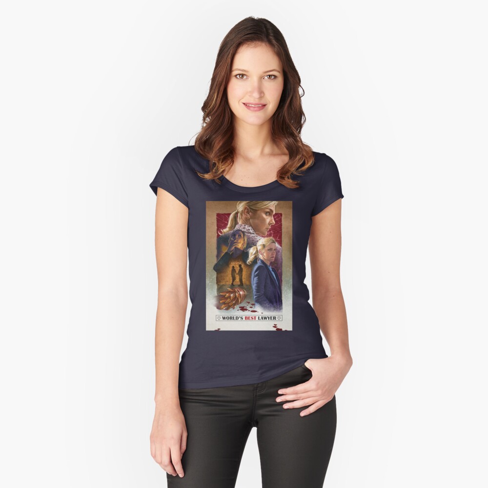 Item preview, Fitted Scoop T-Shirt designed and sold by WolfgangLeBlanc.