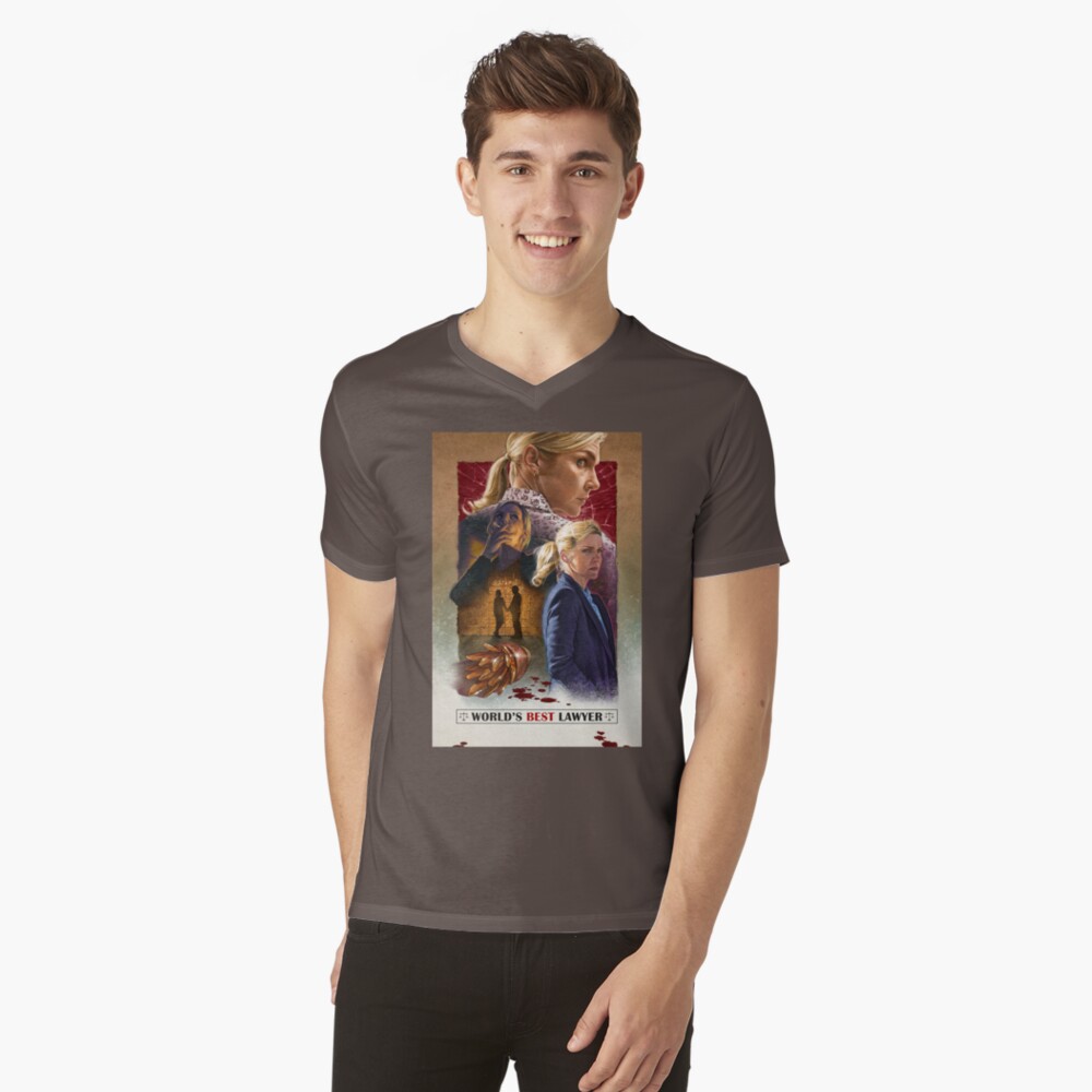 Item preview, V-Neck T-Shirt designed and sold by WolfgangLeBlanc.