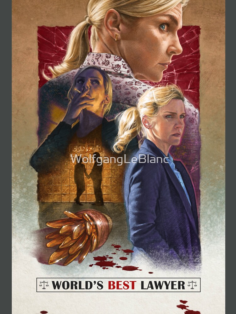 Thumbnail 6 of 6, Premium T-Shirt, Kim Wexler Tribute Poster designed and sold by WolfgangLeBlanc.