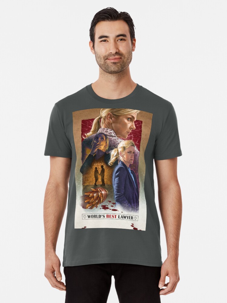 Thumbnail 1 of 6, Premium T-Shirt, Kim Wexler Tribute Poster designed and sold by WolfgangLeBlanc.