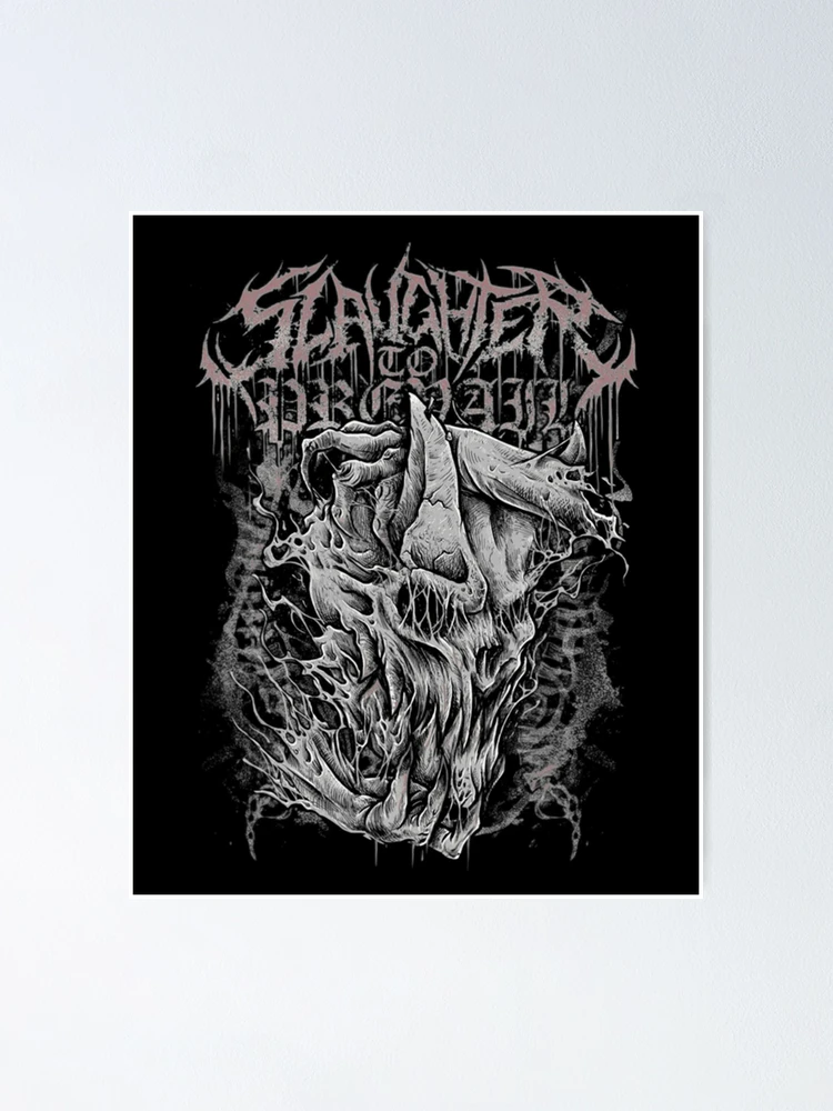 Slaughter to Prevail サイン入りポスター　デスコア　1点のみ fposter,small,wall_texture,