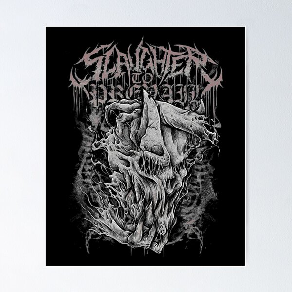 Slaughter to Prevail サイン入りポスター　デスコア　1点のみ Slaughter to Prevail サイン入りポスター デスコア 1点のみ