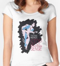 Stop Making Sense Women's Fitted Scoop T-Shirt