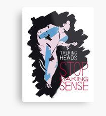 Stop Making Sense Metal Print